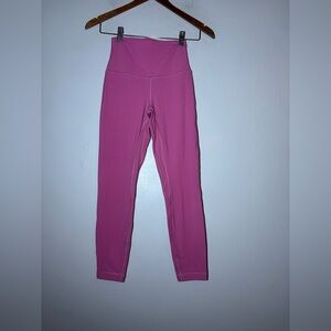 Lululemon Align Double Lined Nulu In Pink size 4